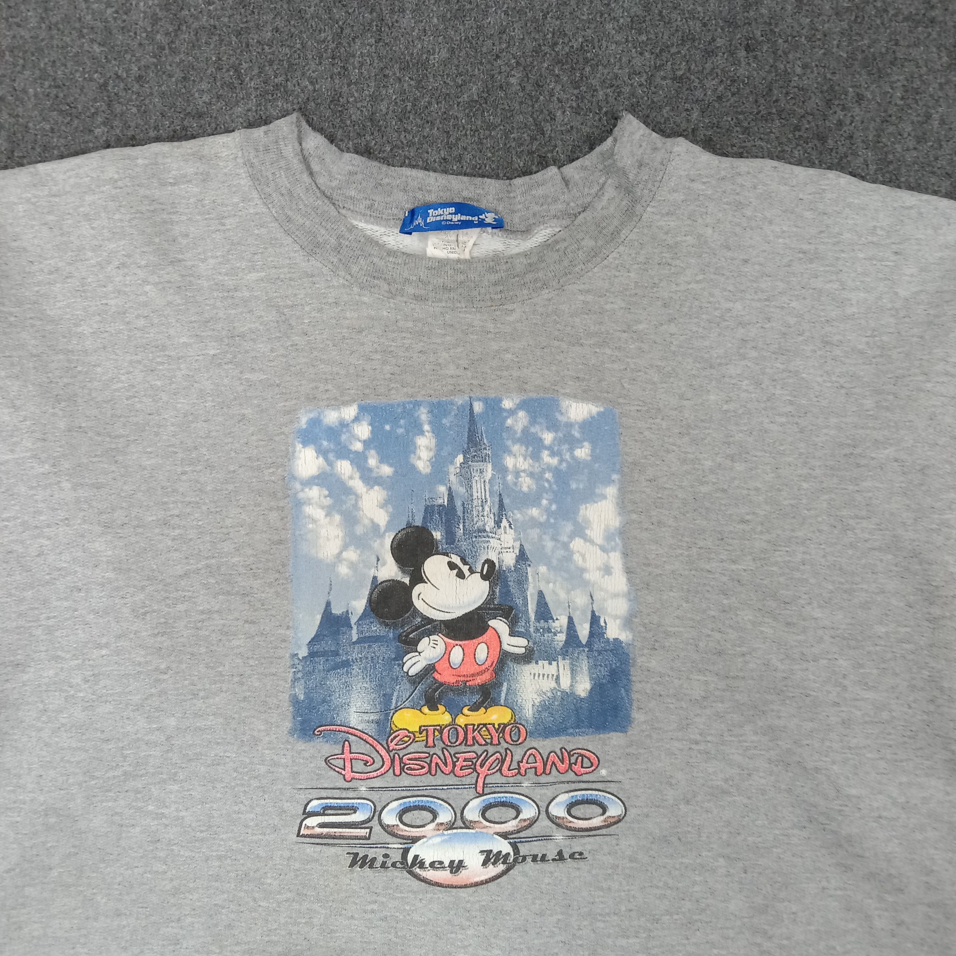 Disney × Mickey Mouse × Vintage Mickey Mouse Tokyo Disneyland Promo Sweatshirt Size US M / EU 48-50 / 2 - 2 Thumbnail