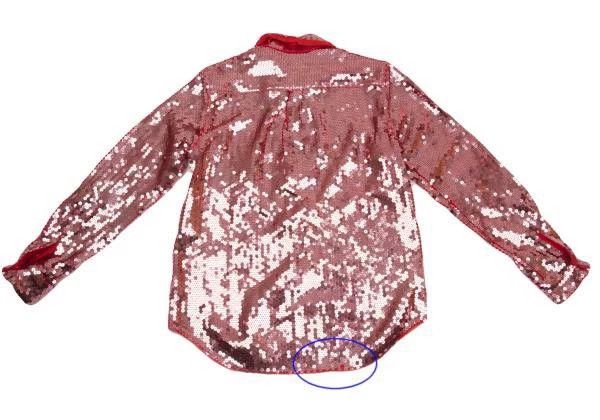 Comme des Garcons Comme Des Garcons Red Retro Sequin Top Size S / US 4 / IT 40 - 3 Thumbnail