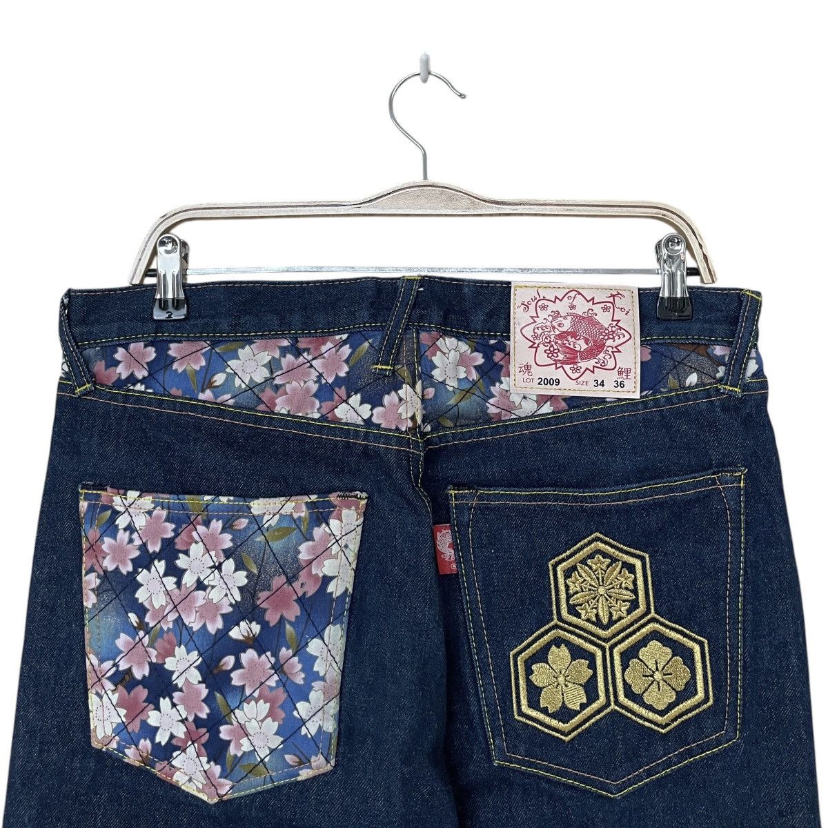 14th Addiction × Japanese Brand × Vintage Vintage Japanese Brand Soul Sukajan Jeans 1990s Size US 34 / EU 50 - 3 Thumbnail
