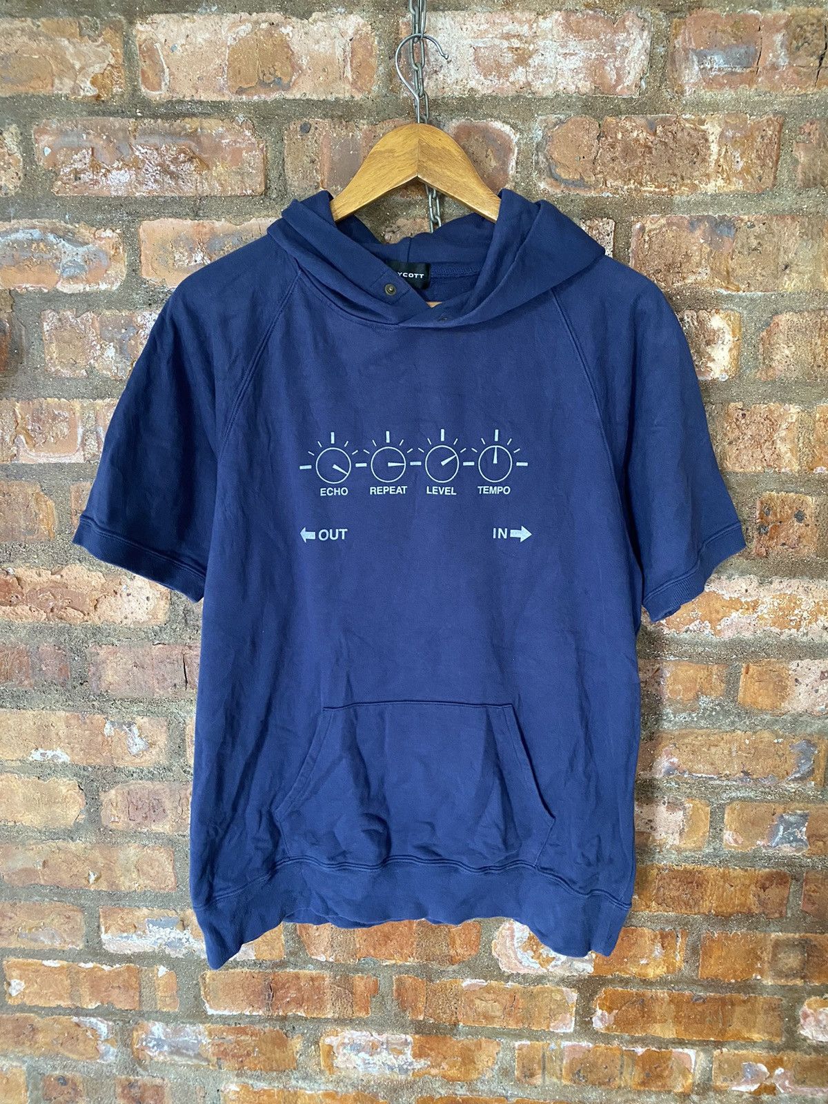 Beauty Beast × Boycott × Japanese Brand 2000s Boycott Japan DIGITAL DELAY meter hoodie Size US M / EU 48-50 / 2 - 2 Thumbnail