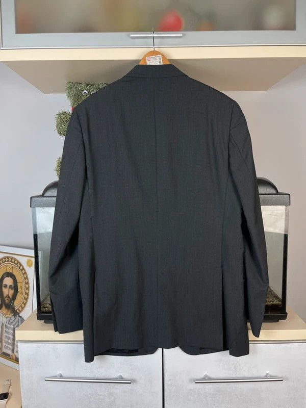 Dolce & Gabbana Dolce & Gabbana Men’s 52 Grey Wool Blazer Suit Jacket Size 52R - 4 Thumbnail