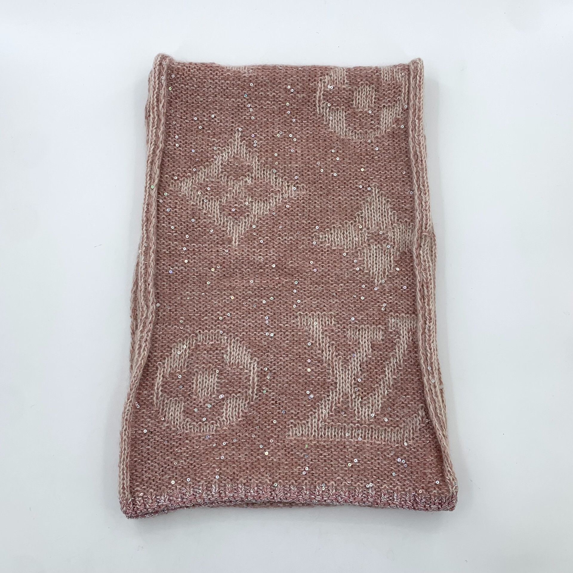 Louis Vuitton Louis Vuitton Pink Scarf 30 Men Size ONE SIZE - 1 Thumbnail