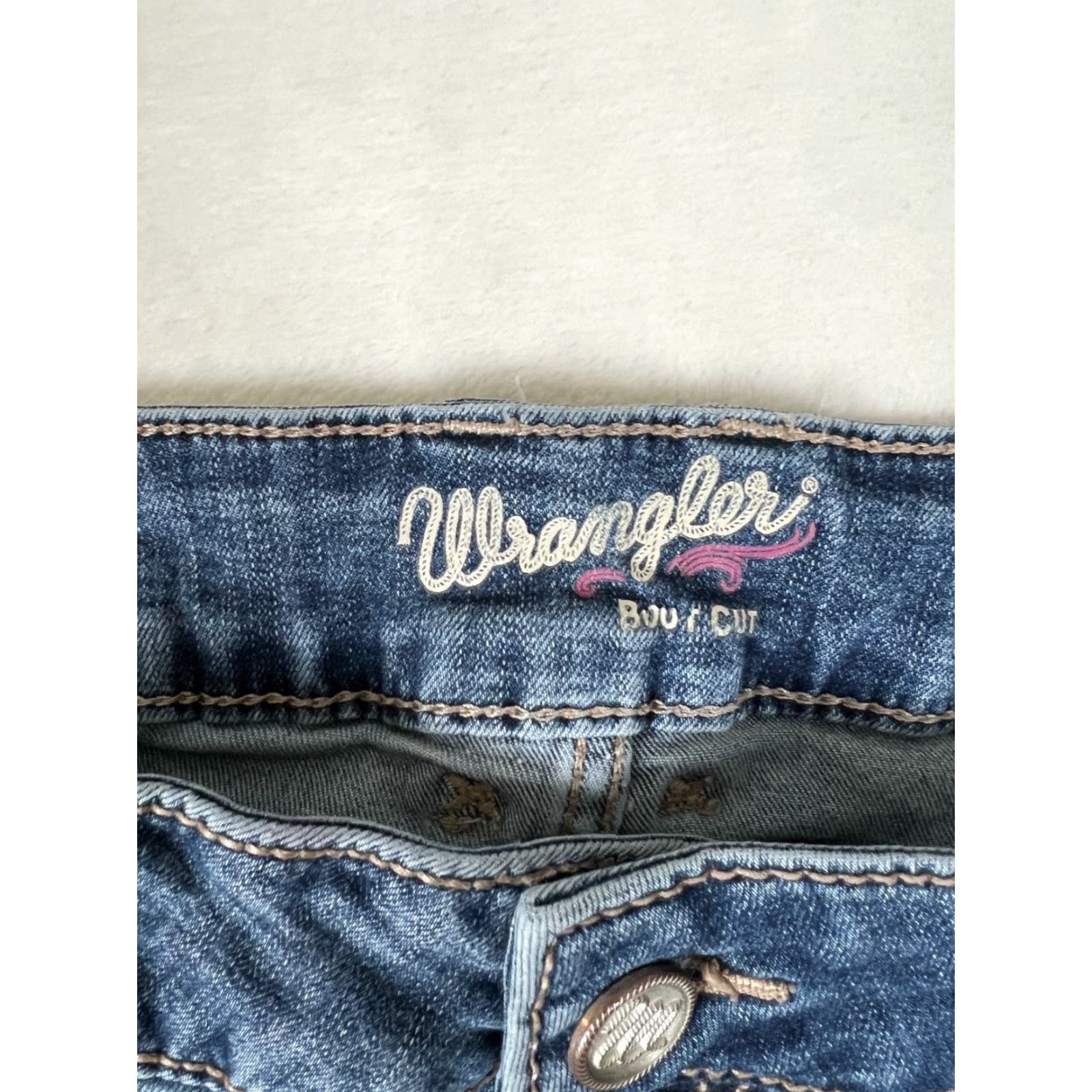 Wrangler Wrangler Jeans Bootcut Denim Blue Women 11X30 30 Waist 5-Pocket Cowboy Western Rodeo Wrangler Retro Size 32" / US 10 / IT 46 - 5 Thumbnail