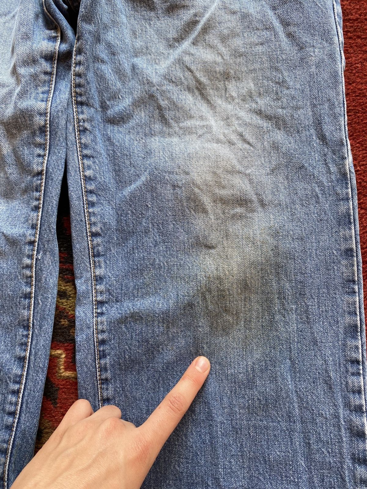 Versace Vintage Versace Jeans Distessed dirty Balenciaga Style Size US 38 / EU 54 - 6 Thumbnail