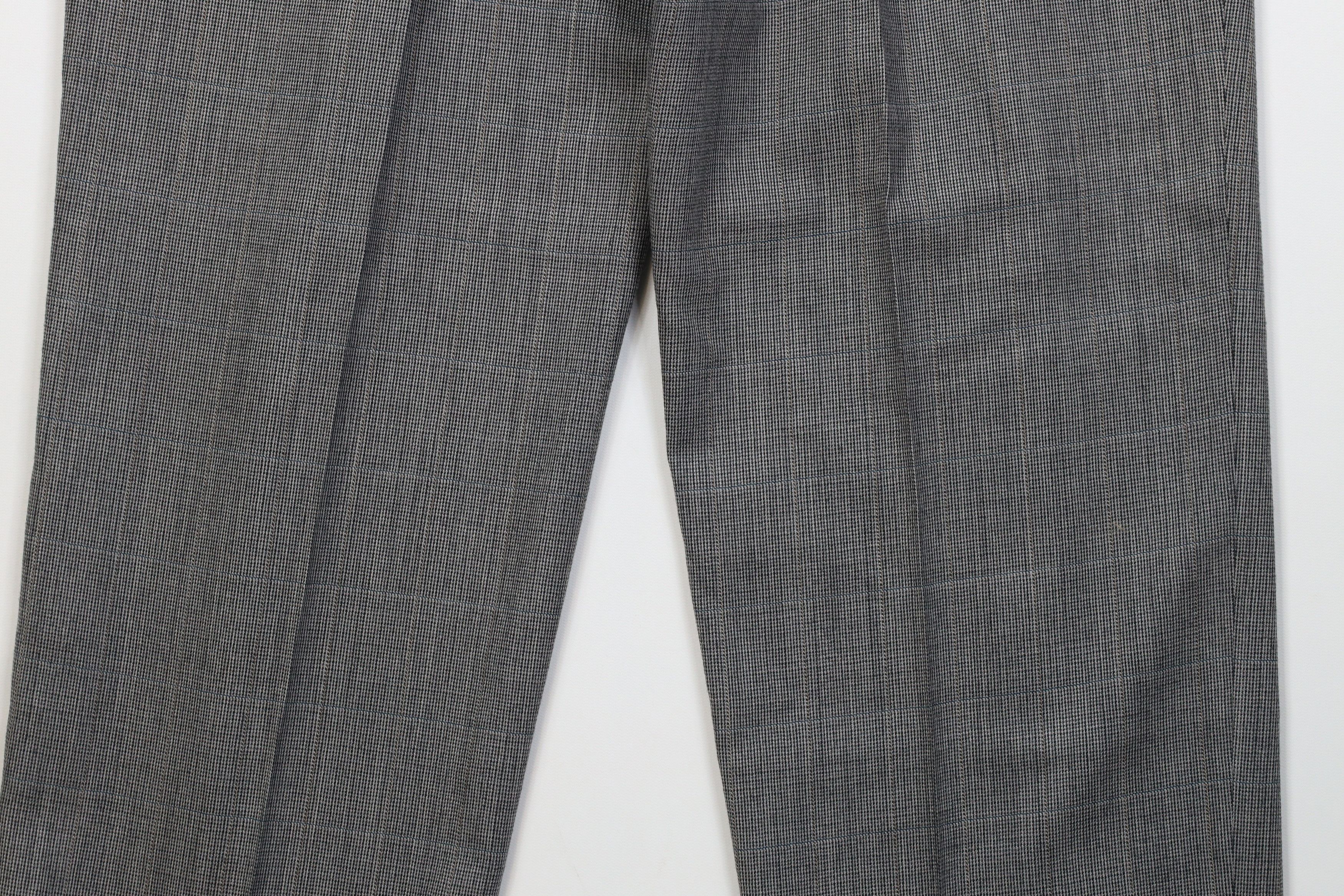 Vintage Vintage 70s Streetwear Wide Leg Chino Pants Houndstooth USA Size US 36 / EU 52 - 12 Thumbnail