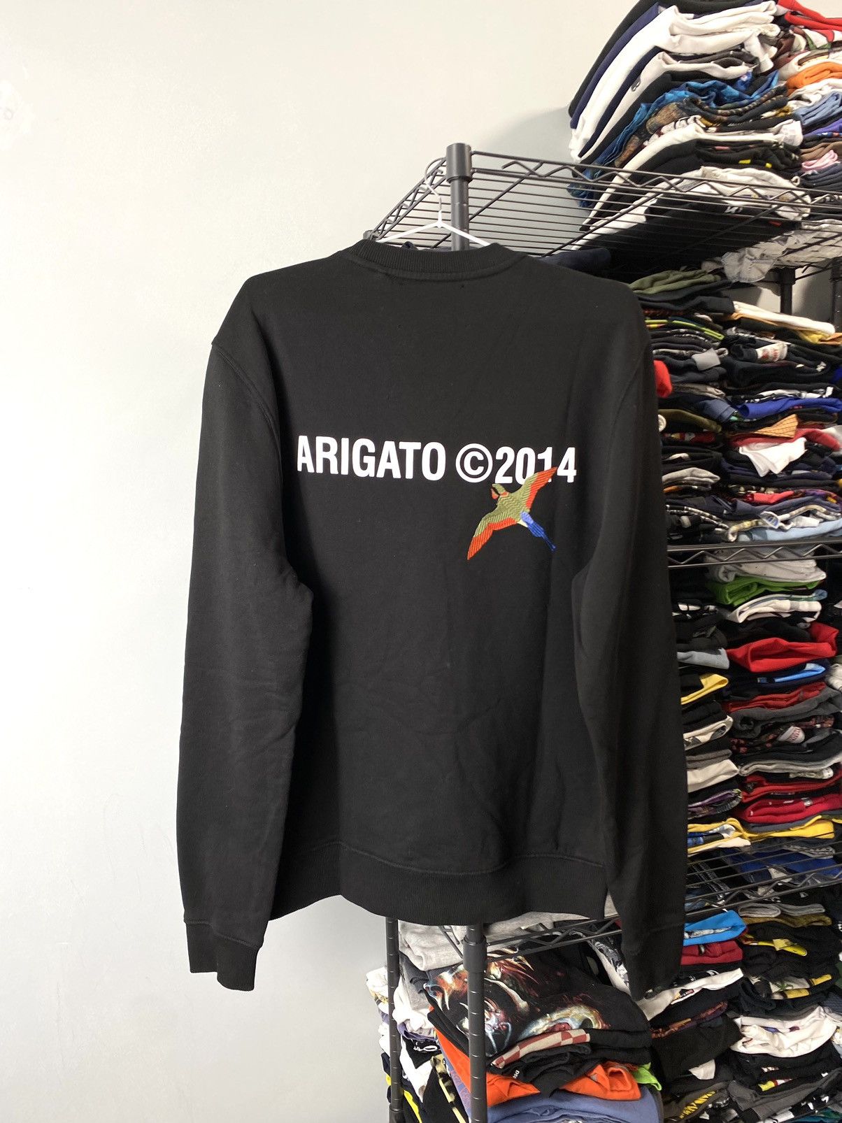 Axel Arigato Alex Arigato 2014 Embroidered Bird Sweatshirt Hype Size US S / EU 44-46 / 1 - 1 Thumbnail