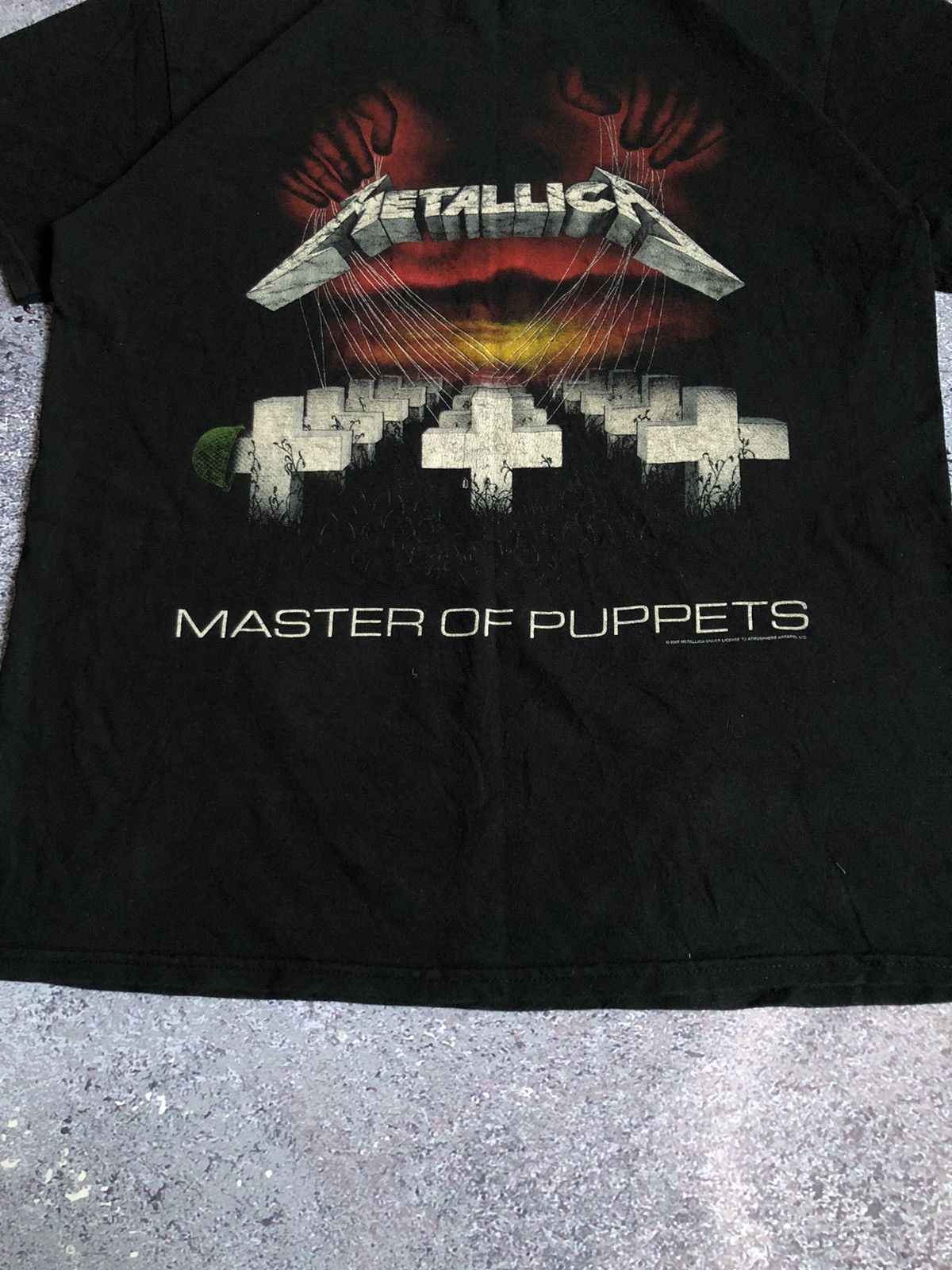 Metallica × Vintage Vintage Metallica Master Of Puppets 2007 t-shirt Size US M / EU 48-50 / 2 - 5 Thumbnail