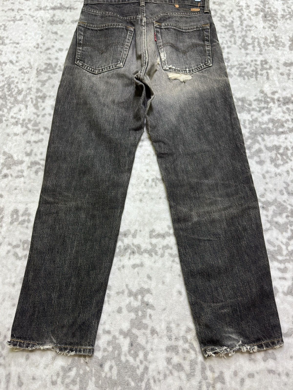 Levi's Vintage Levi’s 603 Acid Wash Distressed Tapered Leg Jeans Size US 28 / EU 44 - 15 Thumbnail