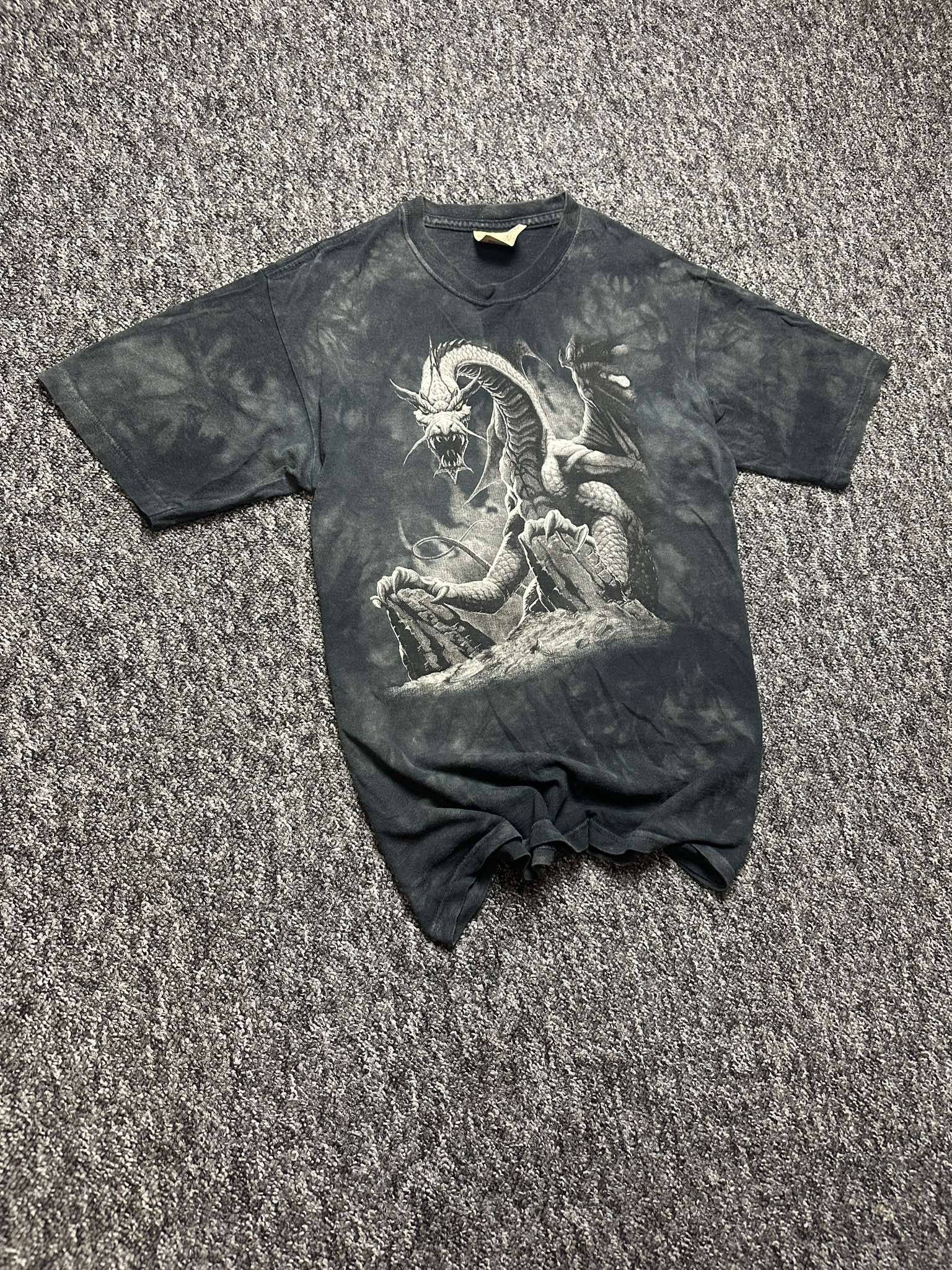 Affliction × Vintage retro style oldschool 90s Shirt Dragon drake graphic print Size US M / EU 48-50 / 2 - 2 Thumbnail
