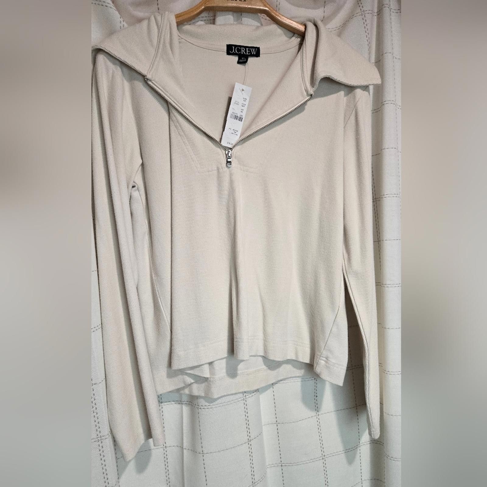 J.Crew J Crew Soft rib quarter-zip top Size XS / US 0-2 / IT 36-38 - 2 Thumbnail