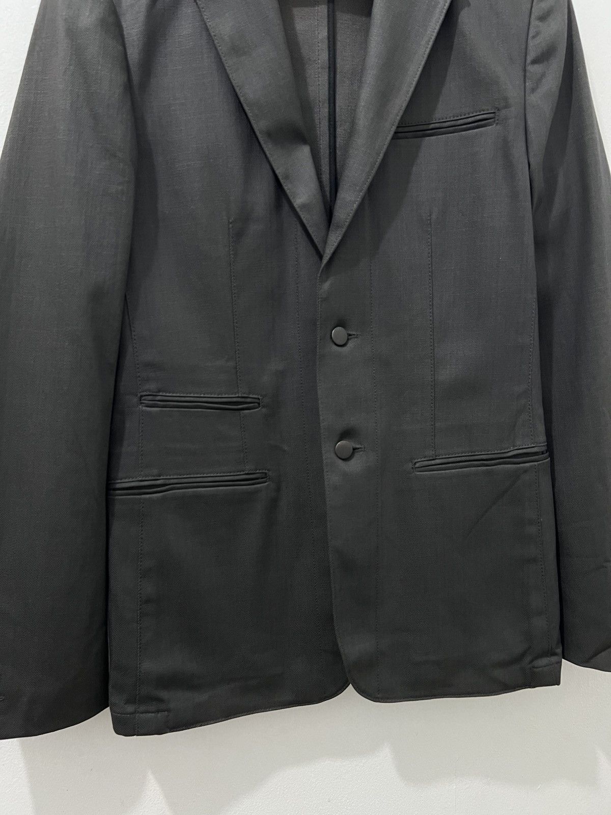 Raf Simons RAF by RAF Simons - Wax Coated Coat Jacket Size 46R - 5 Thumbnail