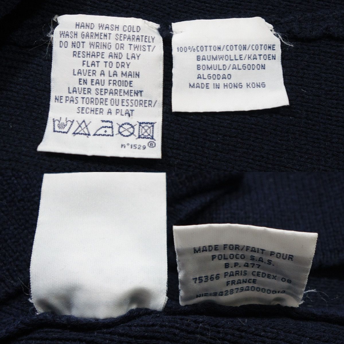 Polo Ralph Lauren 90s Polo Sport Ralph Lauren 1/4 Zip Knit High Neck Sweater Size US L / EU 52-54 / 3 - 9 Thumbnail