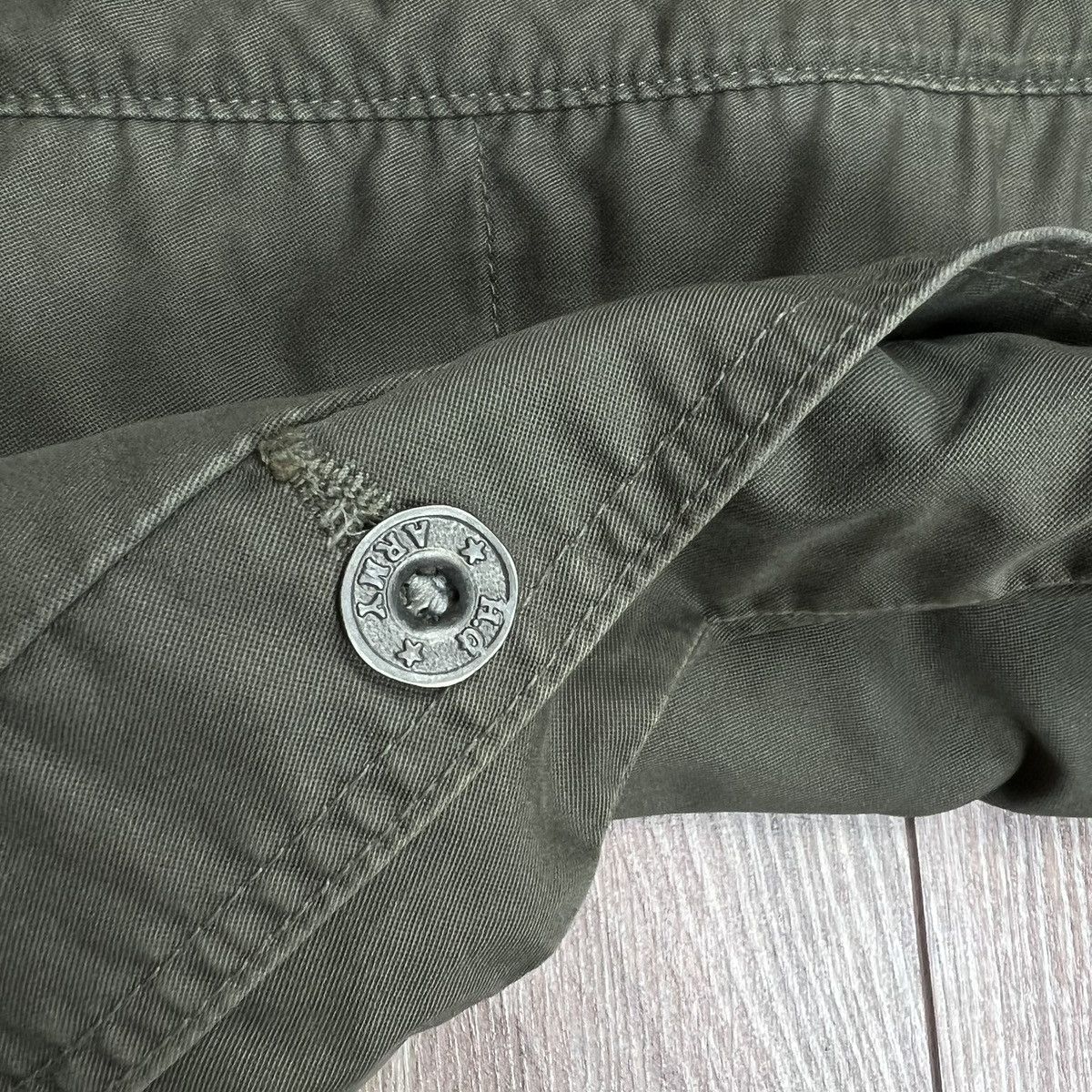 Hysteric Glamour 00s Hysteric Glamour Vintage Avant Garde Faded Retro Coat Size S / US 4 / IT 40 - 8 Thumbnail