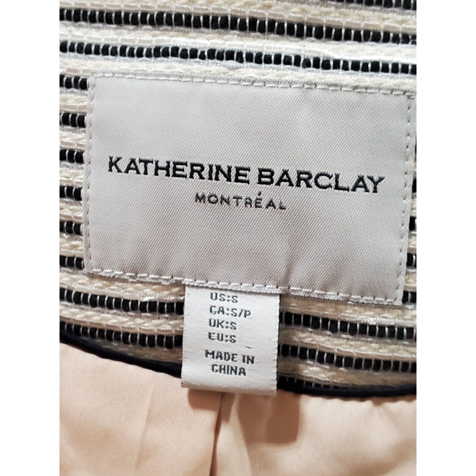 Other Katherine Barclay Striped Long Sleeve Open Front Jacket S Size S / US 4 / IT 40 - 9 Thumbnail