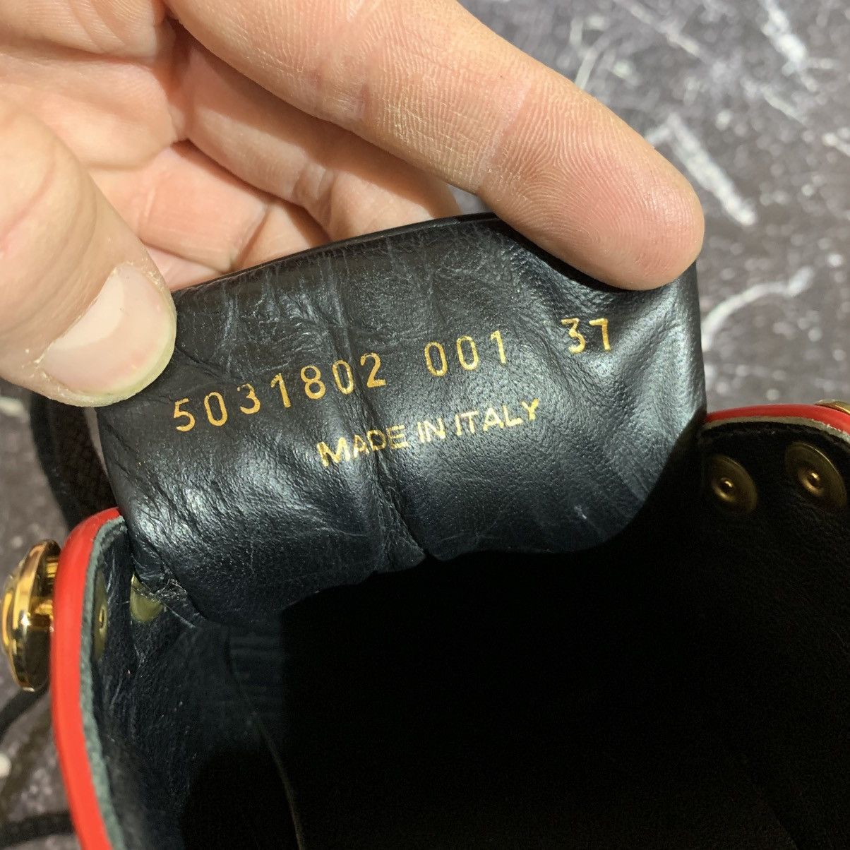 Escada RARE🔥 ESCADA Women’s Leather Lace-Up Sneakers Size 37 Size US 7 / IT 37 - 16 Thumbnail