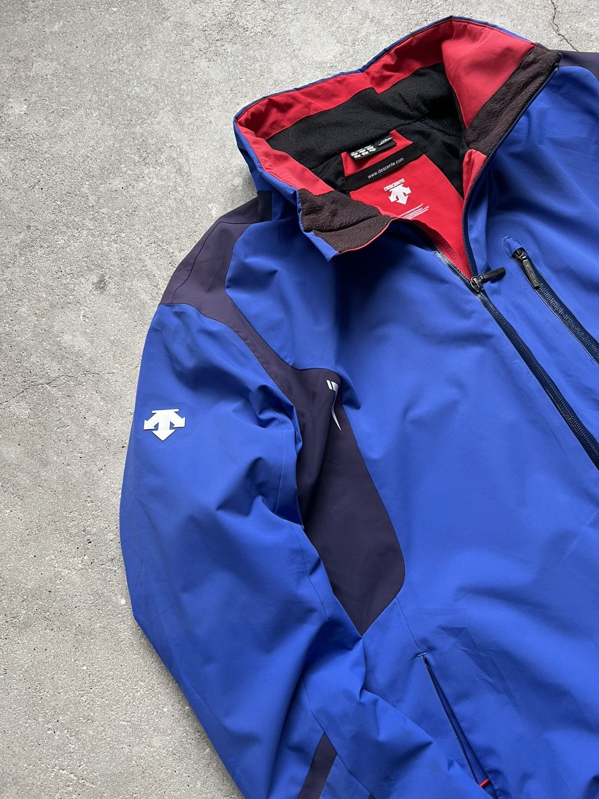 Descente Descente blue light jacket ski wind breaker Size US XXL / EU 58 / 5 - 3 Thumbnail
