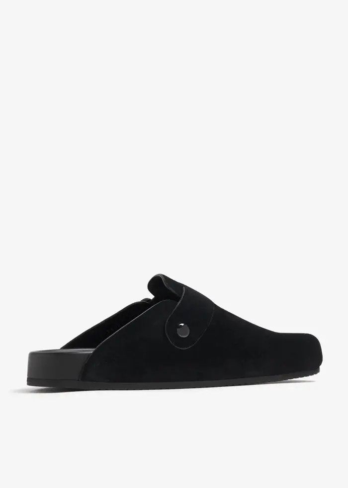 Balenciaga o1s1wg110326 Sunday Mules in Black Size US 12 / EU 45 - 3 Thumbnail