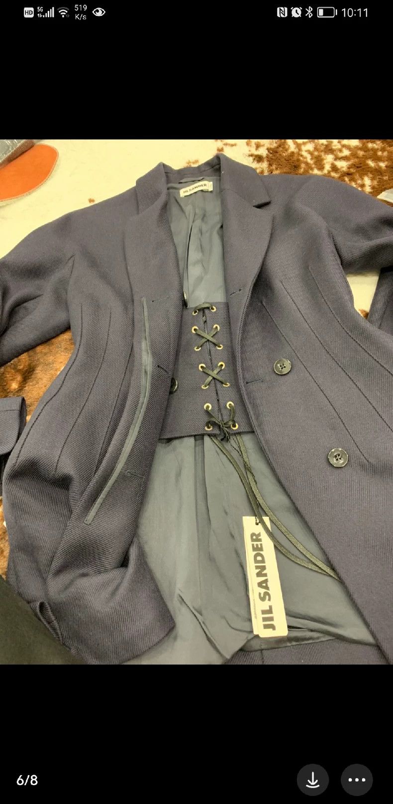Jil Sander Jil Sander size 32 Blazer Size 4XL / US 24-26 - 2 Thumbnail