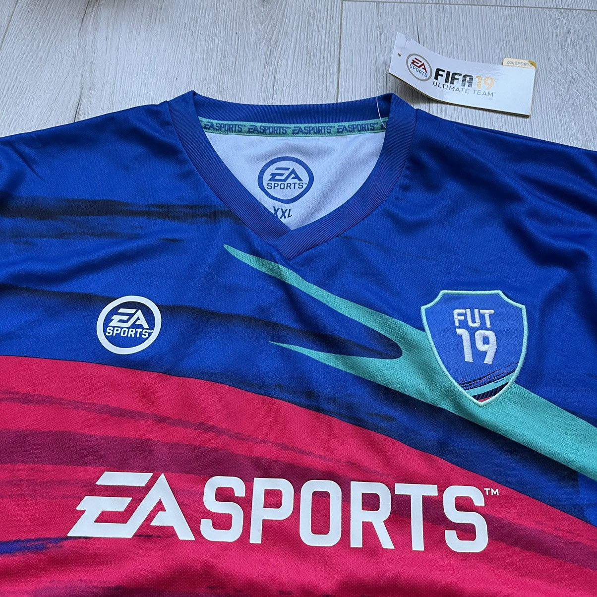 Other Fifa 19 FUT EA Sports Football Jersey T Shirt Y2K Blockcore Size US XXL / EU 58 / 5 - 3 Thumbnail