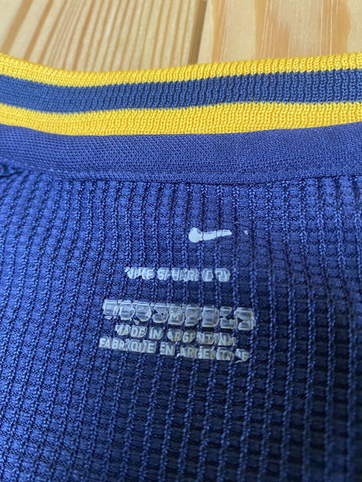Nike Nike 2007-08 Boca Megatone Blue Home Jersey M Size US M / EU 48-50 / 2 - 7 Thumbnail