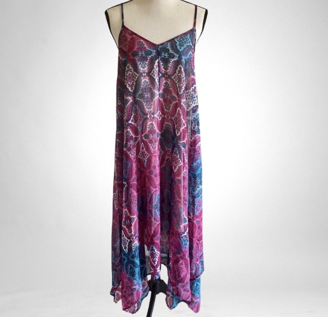 Other WENDY BELLISSIMO HANDKERCHIEF HEM MIDI DRESS Size M / US 6-8 / IT 42-44 - 8 Thumbnail