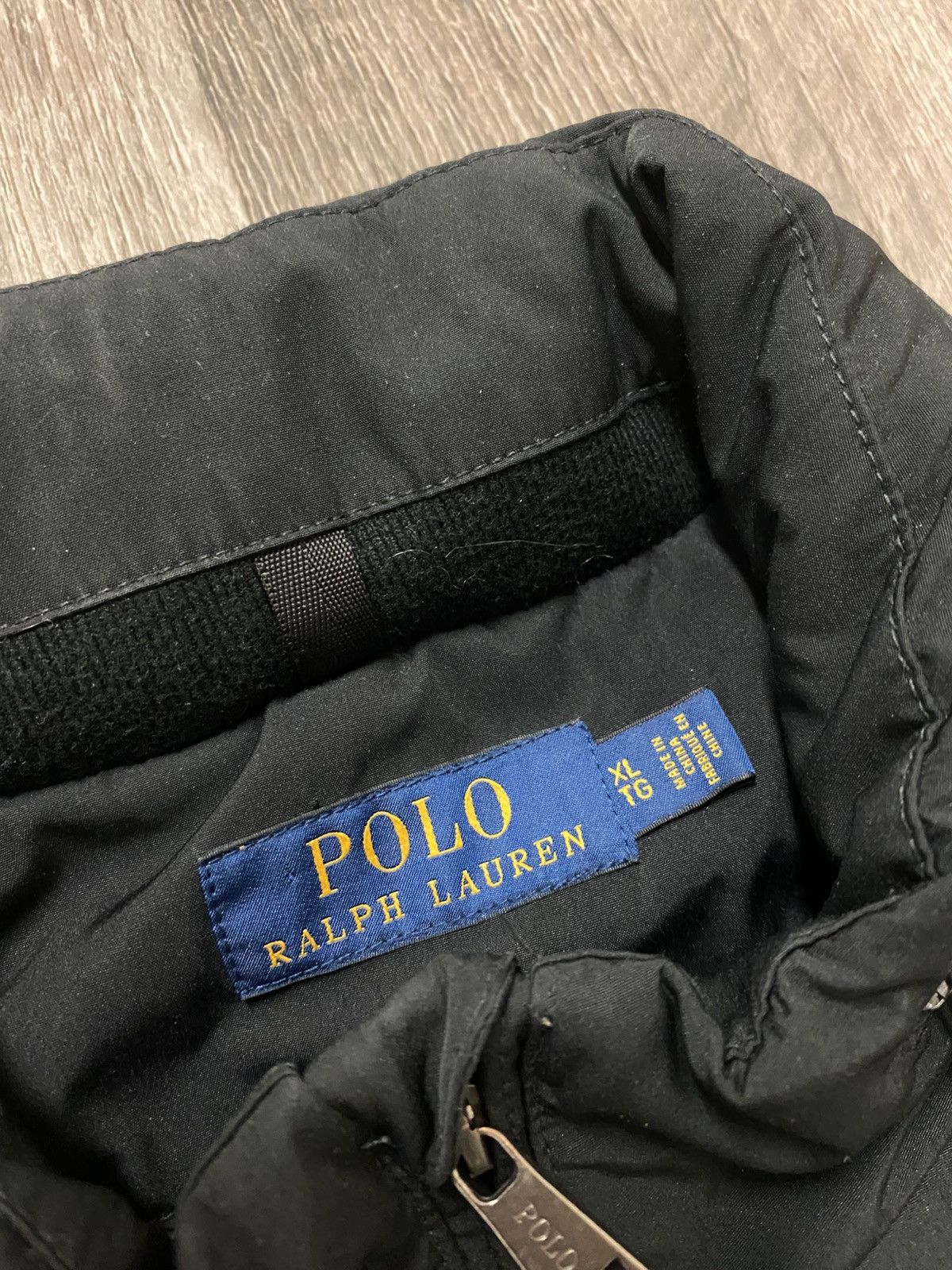 Polo Ralph Lauren Polo Ralph Lauren Black Zip Up Jacket Hoodie Windbreaker Size US XL / EU 56 / 4 - 3 Thumbnail