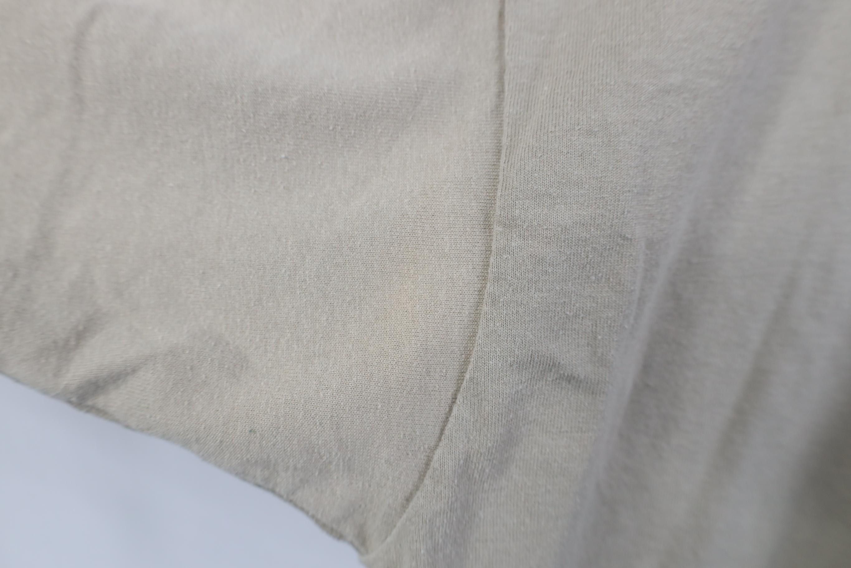 Fruit Of The Loom Vintage 90s Country Farmhouse Short Sleeve T-Shirt Beige Size XL / US 12-14 / IT 48-50 - 5 Thumbnail