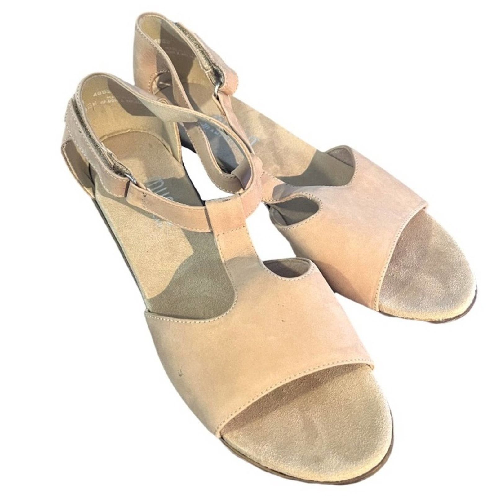 Other Munro Women's Beige Vanna Sandals Size US 9 / IT 39 - 3 Thumbnail
