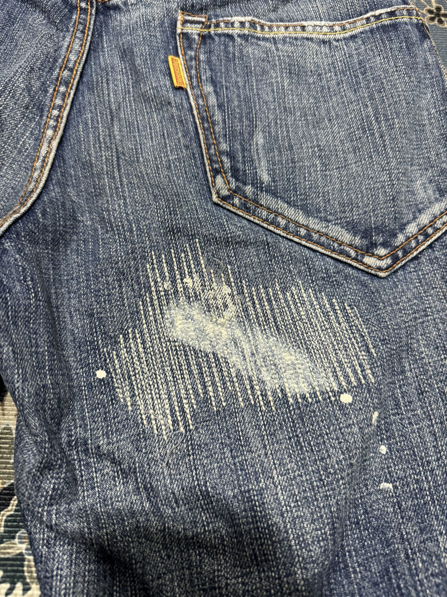 Hysteric Glamour × Japanese Brand Japanese Brand Rush Hours Ripped Distressed Jeans Kapital Size US 29 - 8 Thumbnail