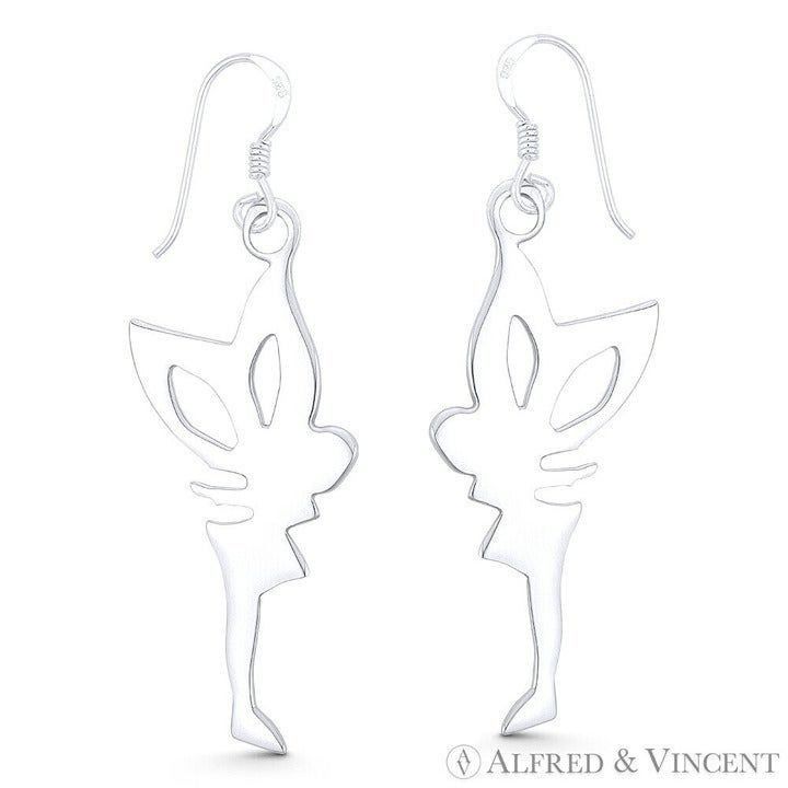 Other Tinkerbell Peter Pan Pixie Fairy Dangling Hook Earrings Size ONE SIZE - 1 Preview