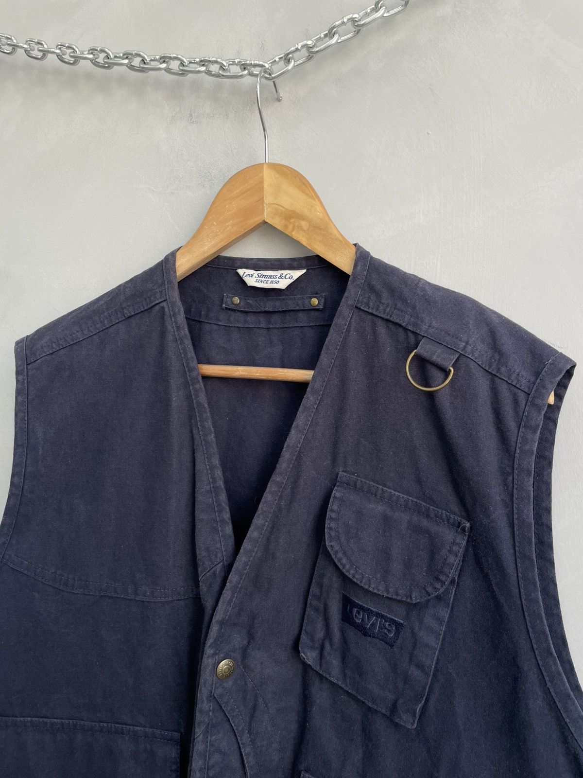 Levi's Multipocket Levis jacket vest 90s USA Size US XL / EU 56 / 4 - 3 Thumbnail