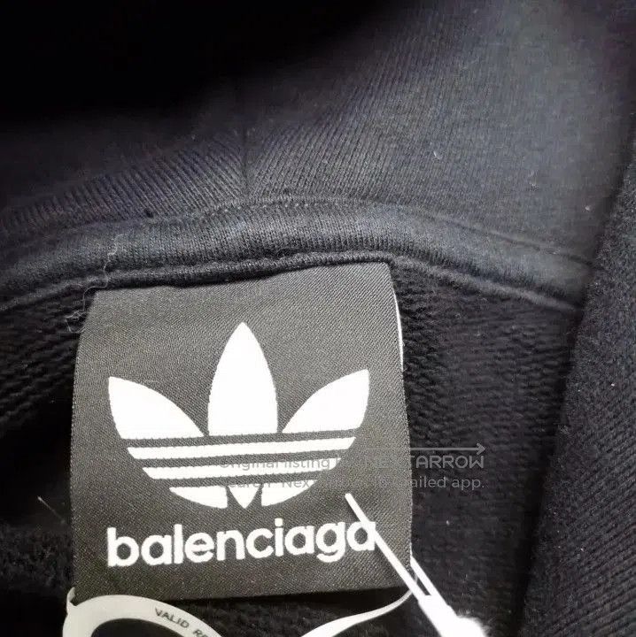 Balenciaga Balenciaga x adidas Originals Logo Hoodie. Size US M / EU 48-50 / 2 - 3 Thumbnail