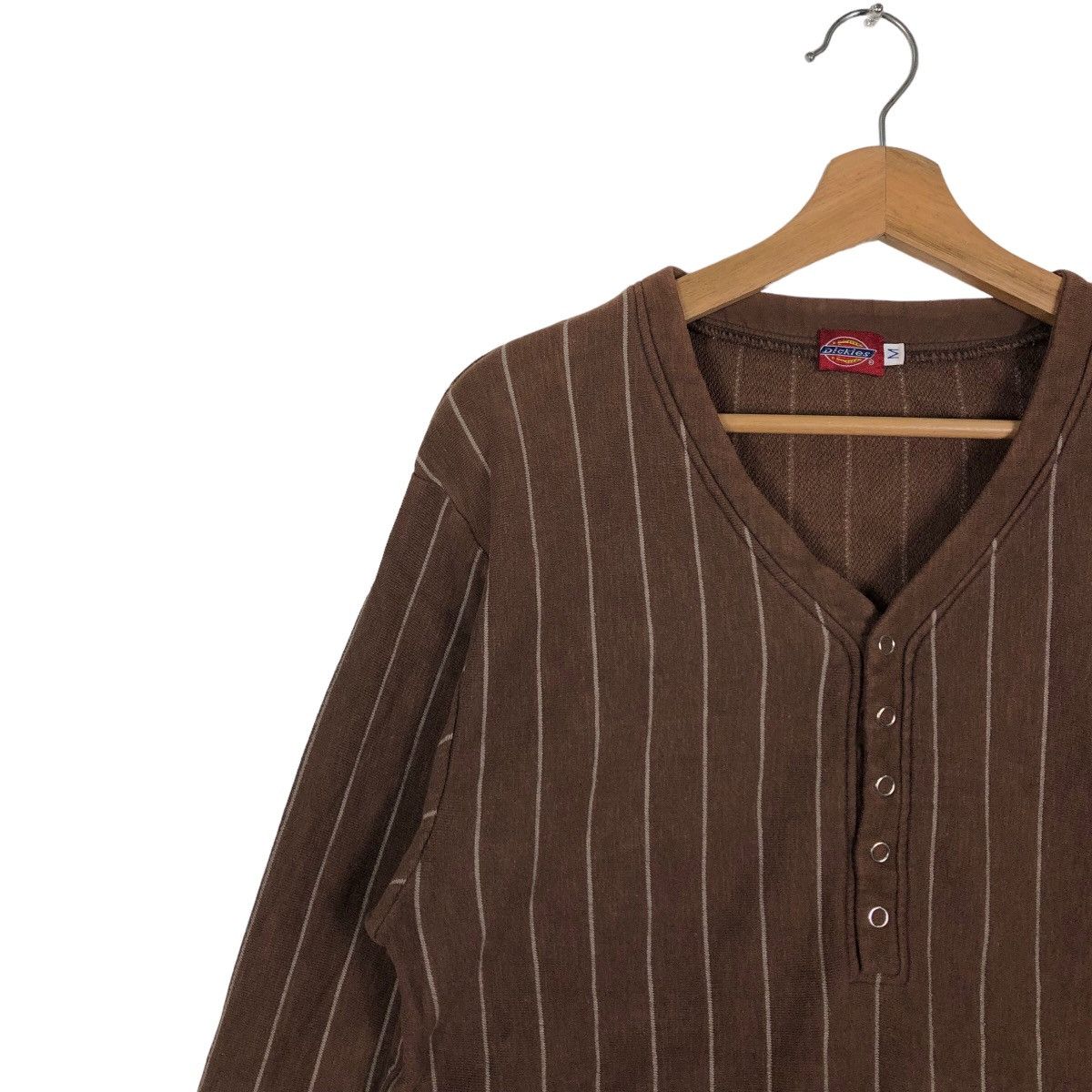 Japanese Brand 🔥Long Sleeve Dickies Worker Pin Striped Design Size US M / EU 48-50 / 2 - 6 Thumbnail