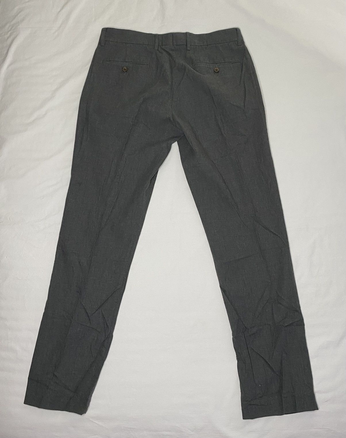 J.Crew J Crew Thompson Pants 31x32 Gray Tapered Dress Work Trousers Size US 31 - 3 Thumbnail