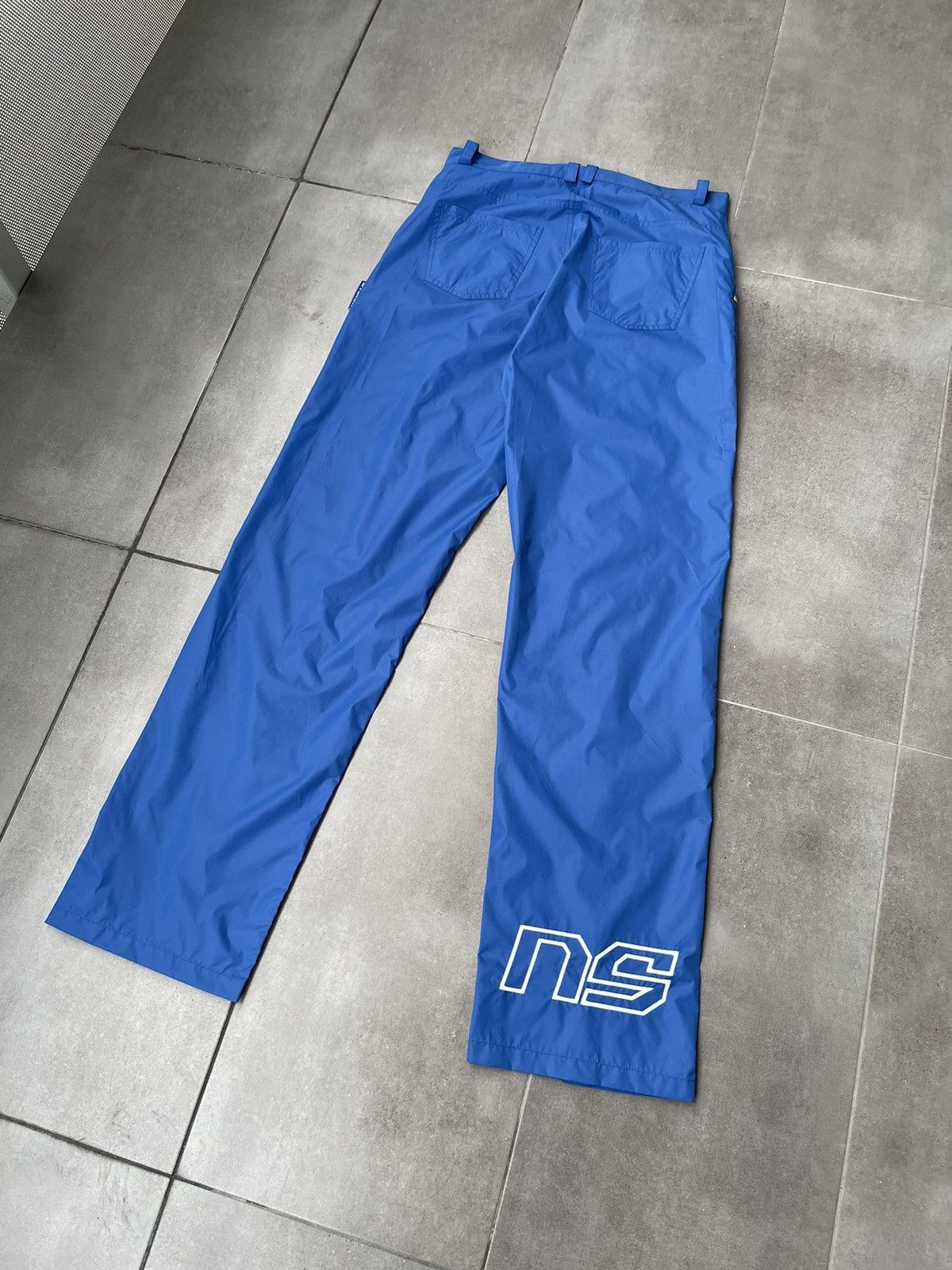 Other !DS! SS22 Nikolaj Storm Logo Blue Chaco Pants Size US 30 / EU 46 - 11 Thumbnail
