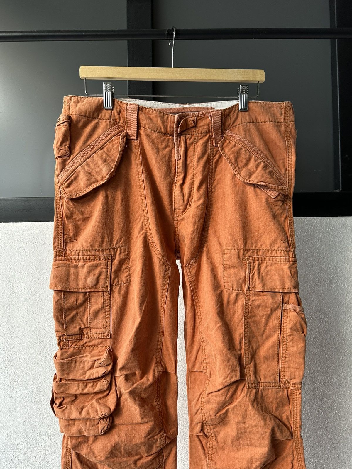 Polo Ralph Lauren 00's Polo Ralph Lauren 067 cargo bondage pant Size US 36 / EU 52 - 9 Thumbnail
