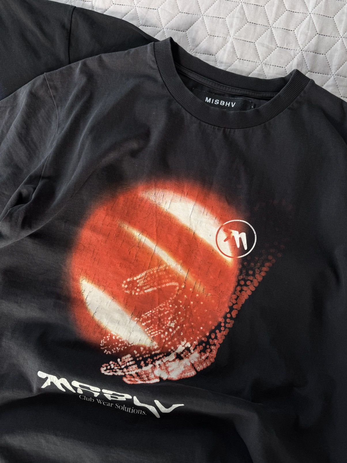Apex Archive MISBHV Aphex Twin Tee Lsize Washed Black Hype Size US L / EU 52-54 / 3 - 9 Thumbnail