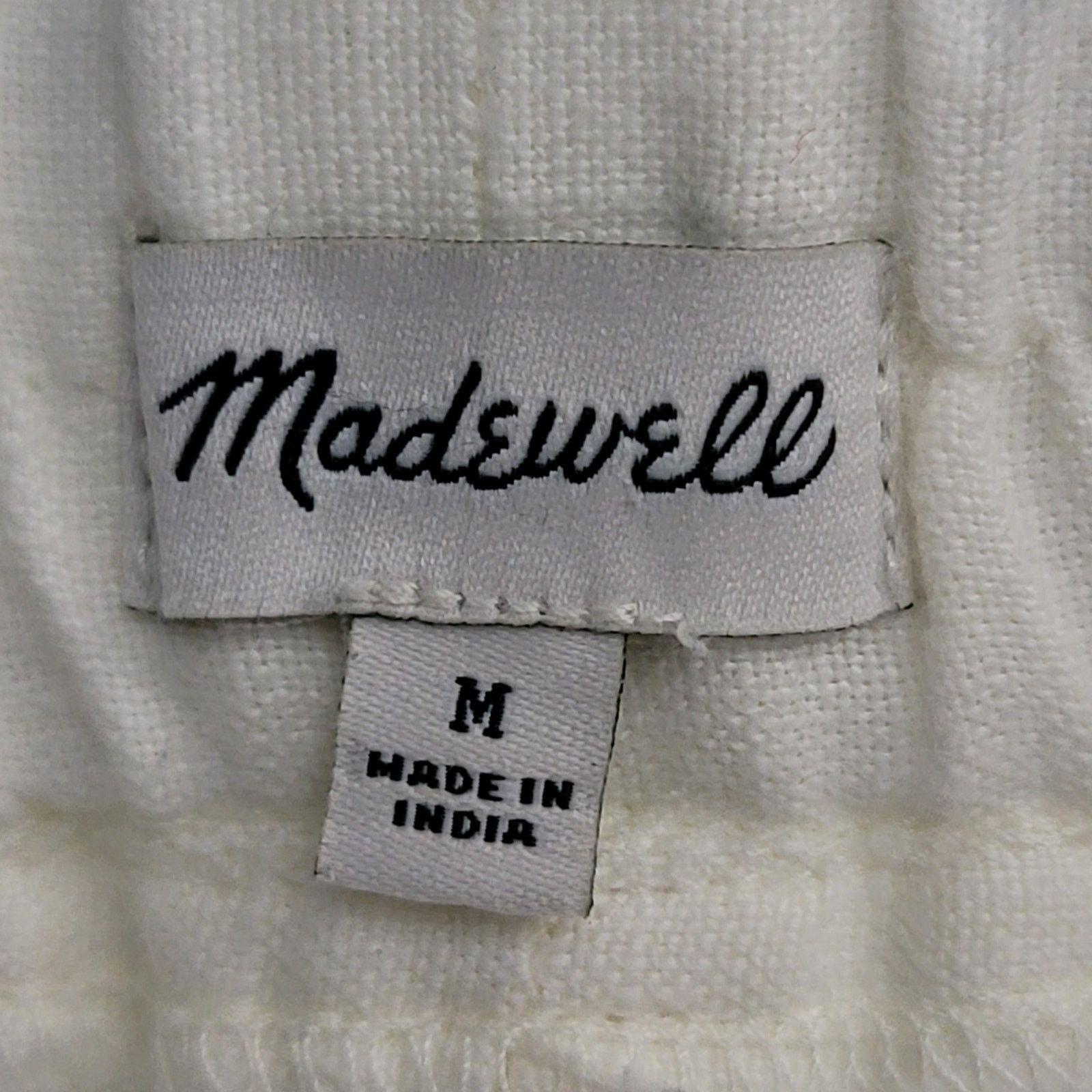 Madewell Madewell White Shorts Size 29" - 5 Thumbnail