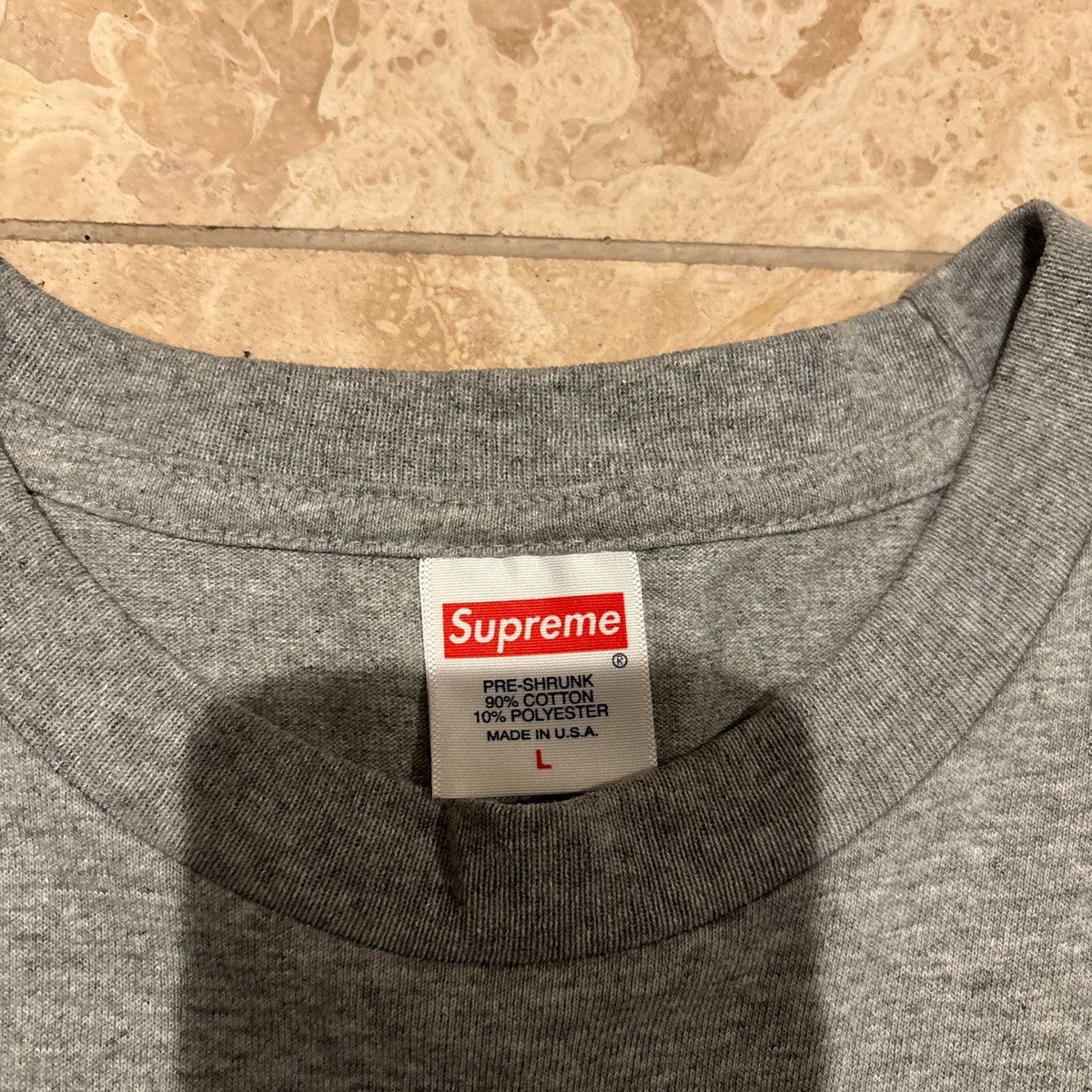 Supreme Supreme Ss19 Gold grill t-shirt Size US L / EU 52-54 / 3 - 4 Thumbnail
