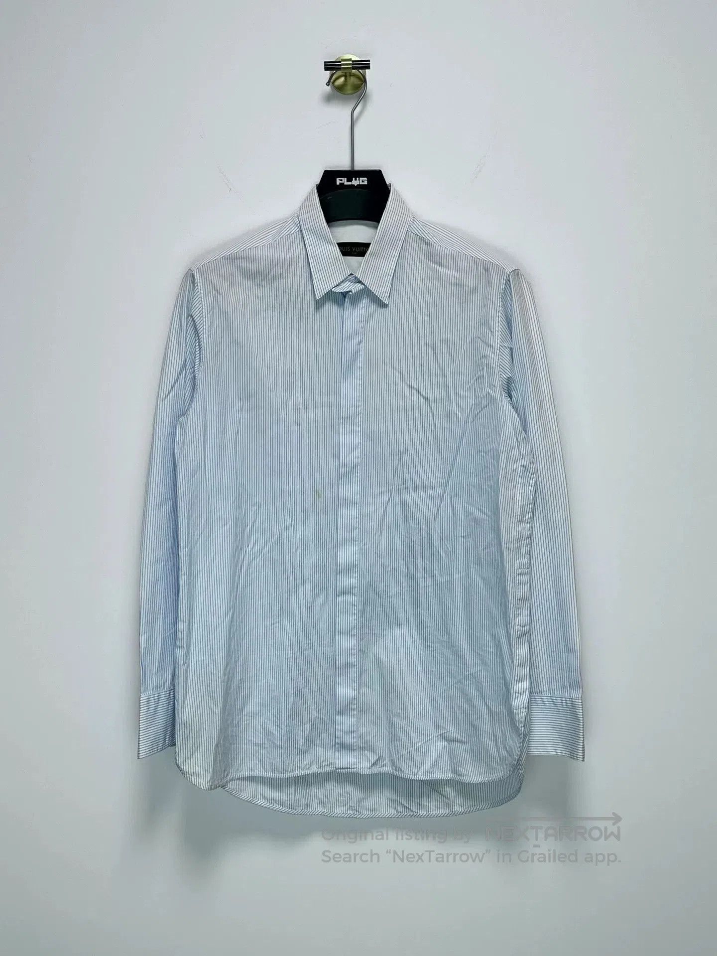 Louis Vuitton Louis Vuitton Blue White Stripe Long. Size US M / EU 48-50 / 2 - 1 Thumbnail