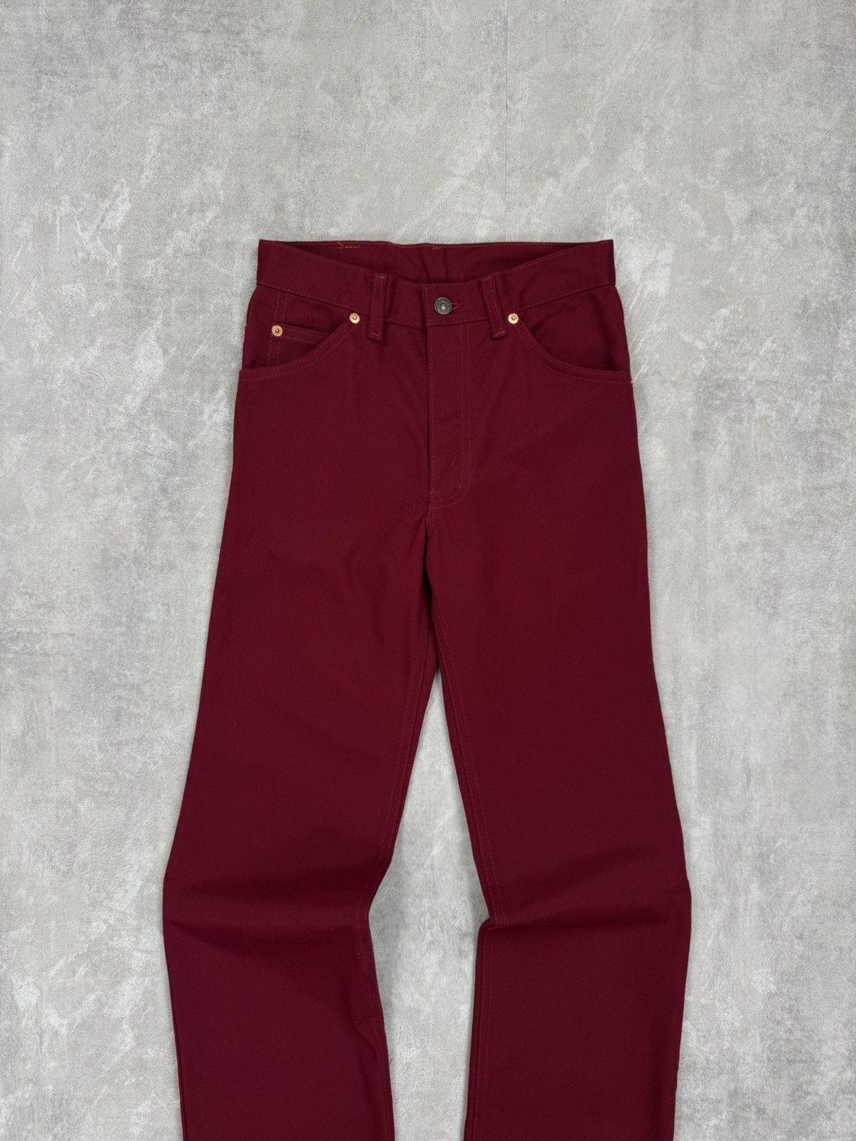 Levi's Vintage Clothing Rare Levis 630 30 88 Womens red jeans W28 L36 Size 28" / US 6 / IT 42 - 3 Thumbnail