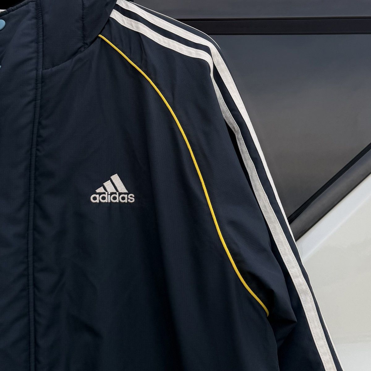 Adidas Adidas Long Bench with Fleece Lining Parka Hoodie Jacket Size US M / EU 48-50 / 2 - 7 Thumbnail
