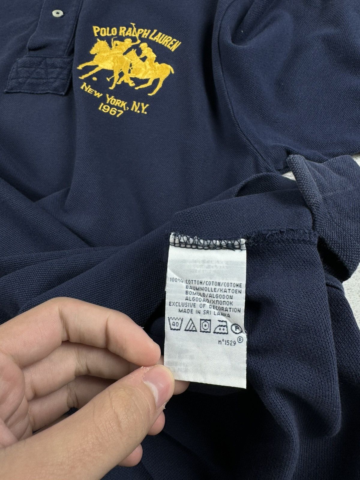 Polo Ralph Lauren Polo Ralph Lauren Chief Keef Big Pony Hip Hop T Shirt Tee Size US M / EU 48-50 / 2 - 10 Thumbnail