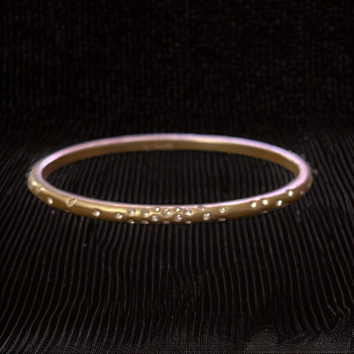 Other Lia Sophia gold tone rhinestone bangle bracelet Size ONE SIZE - 1 Thumbnail