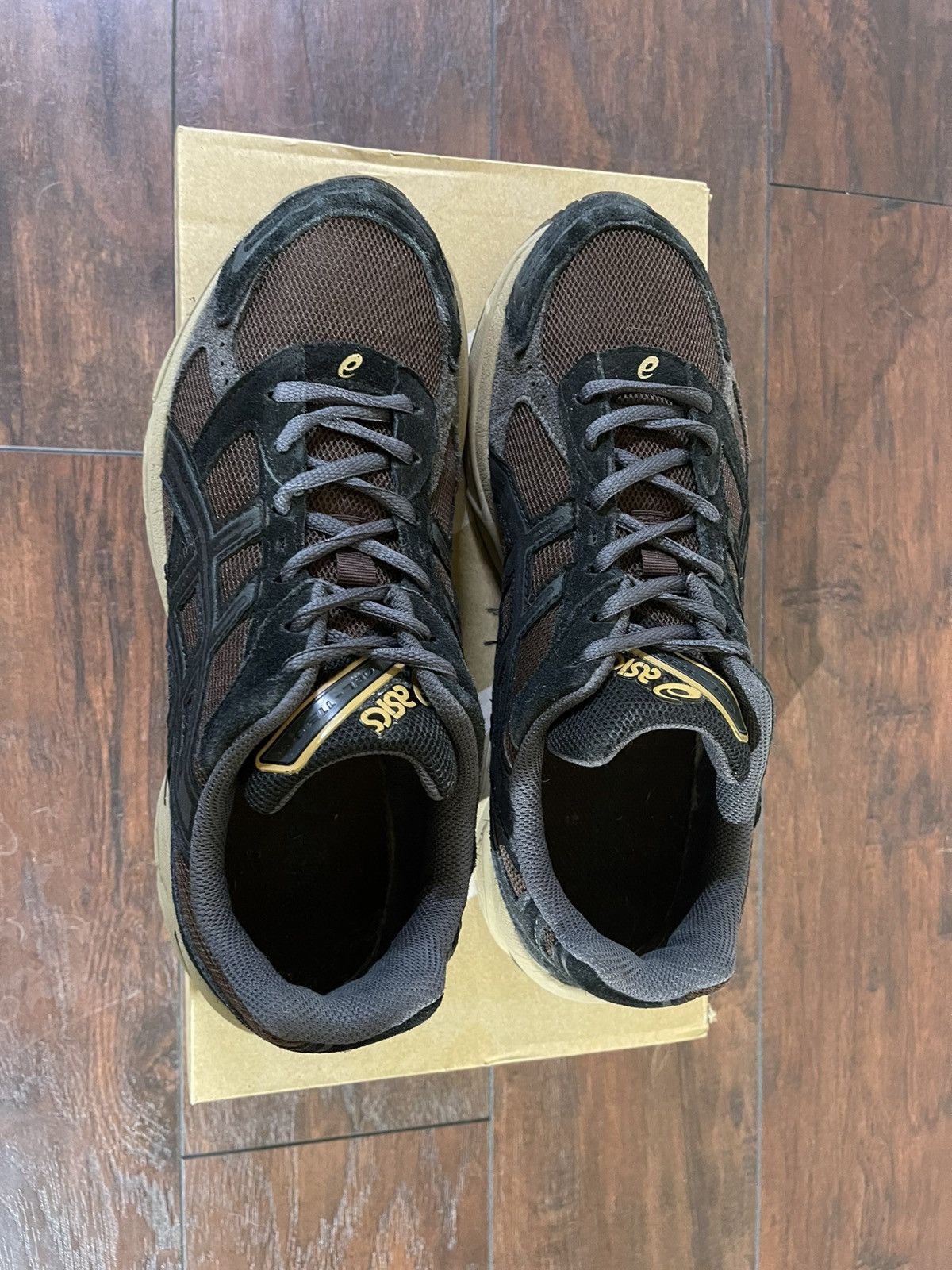 Asics RARE - ASICS Gel 1130 Coffee/Black - US 10 Size US 10 / EU 43 - 10 Thumbnail