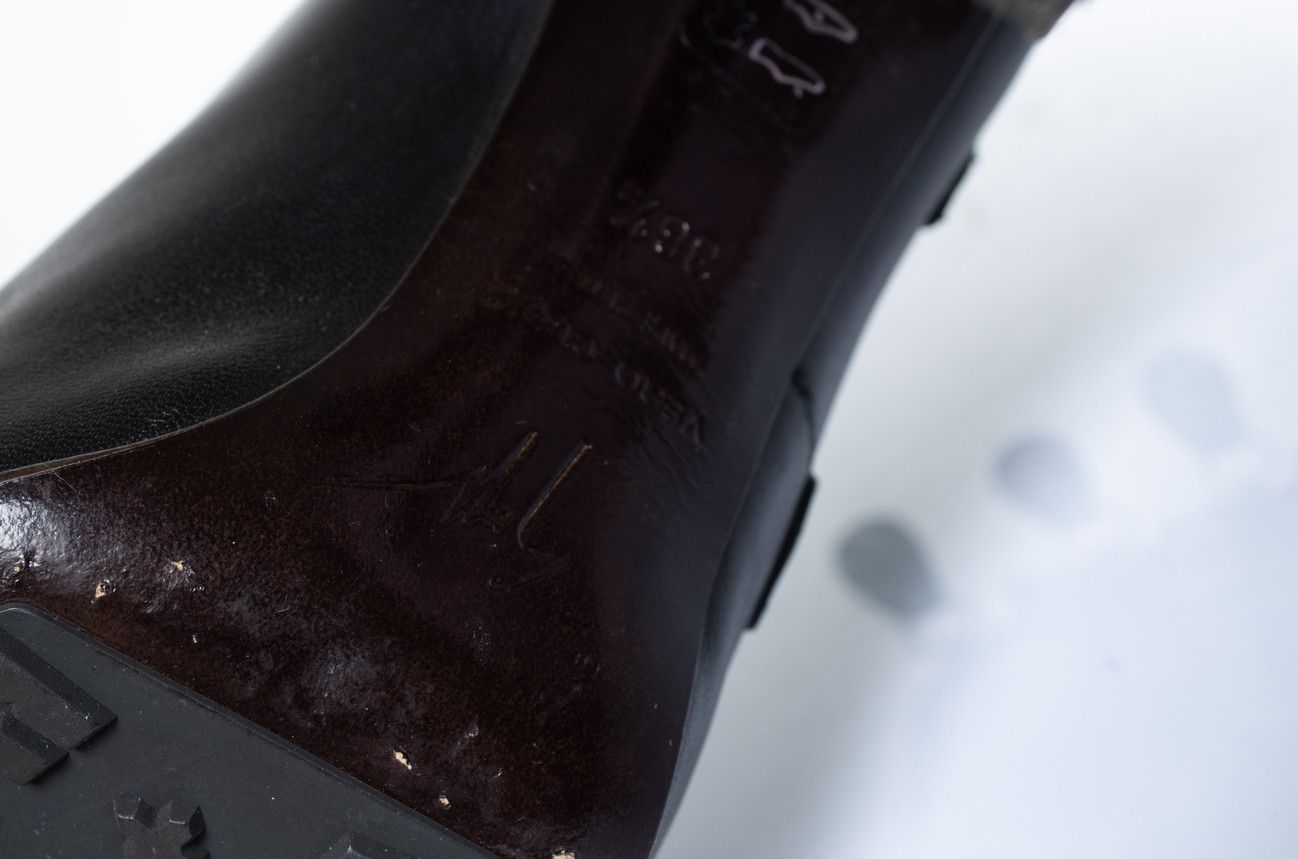 Giuseppe Zanotti Giuseppe Zanotti, black leather ankle zipper boots Size US 6.5 / IT 36.5 - 8 Thumbnail