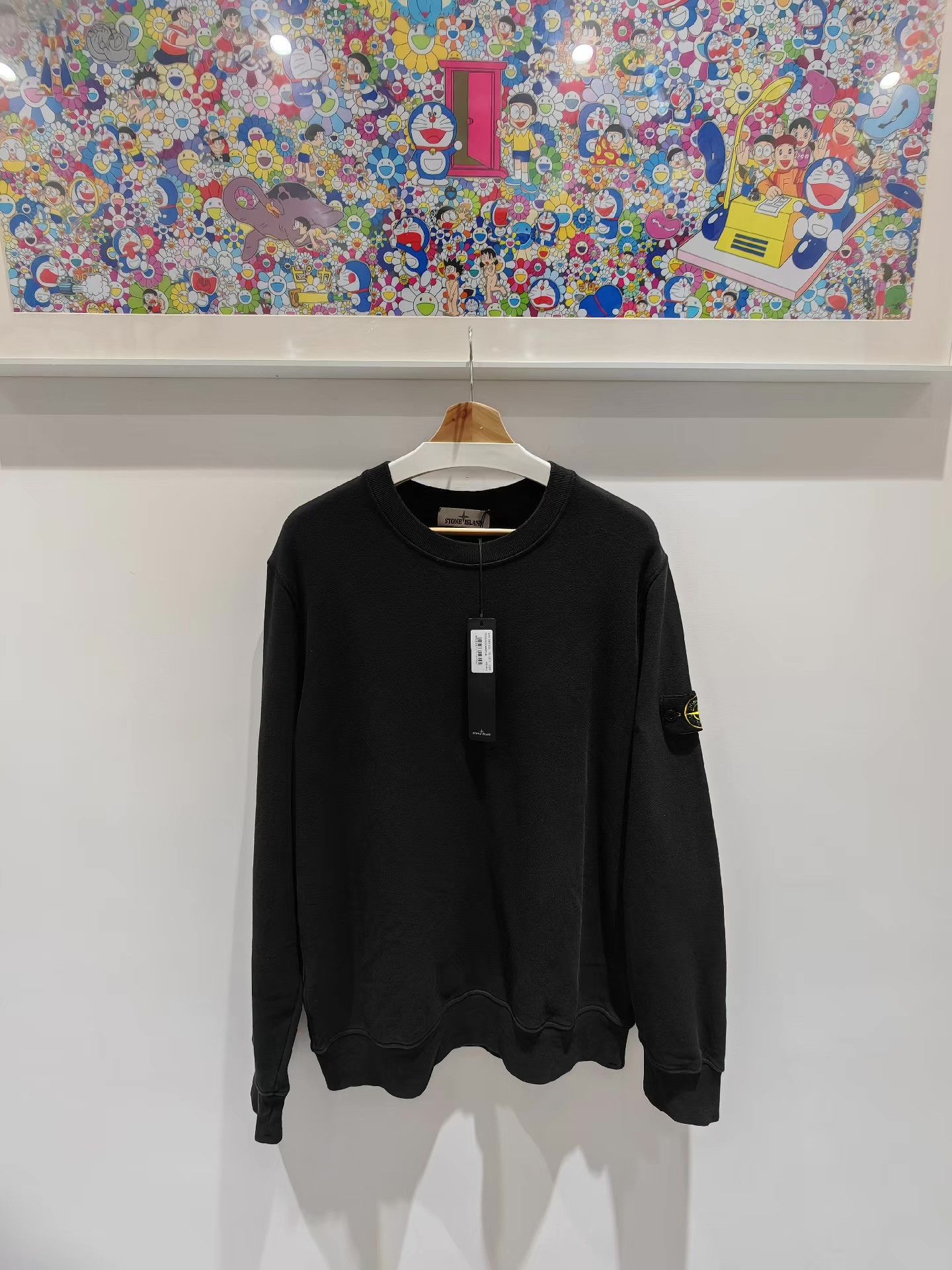 Stone Island Stone Island Basic Sleeve Badge Crew Neck Sweatshirt Q15 Size US XL / EU 56 / 4 - 1 Thumbnail