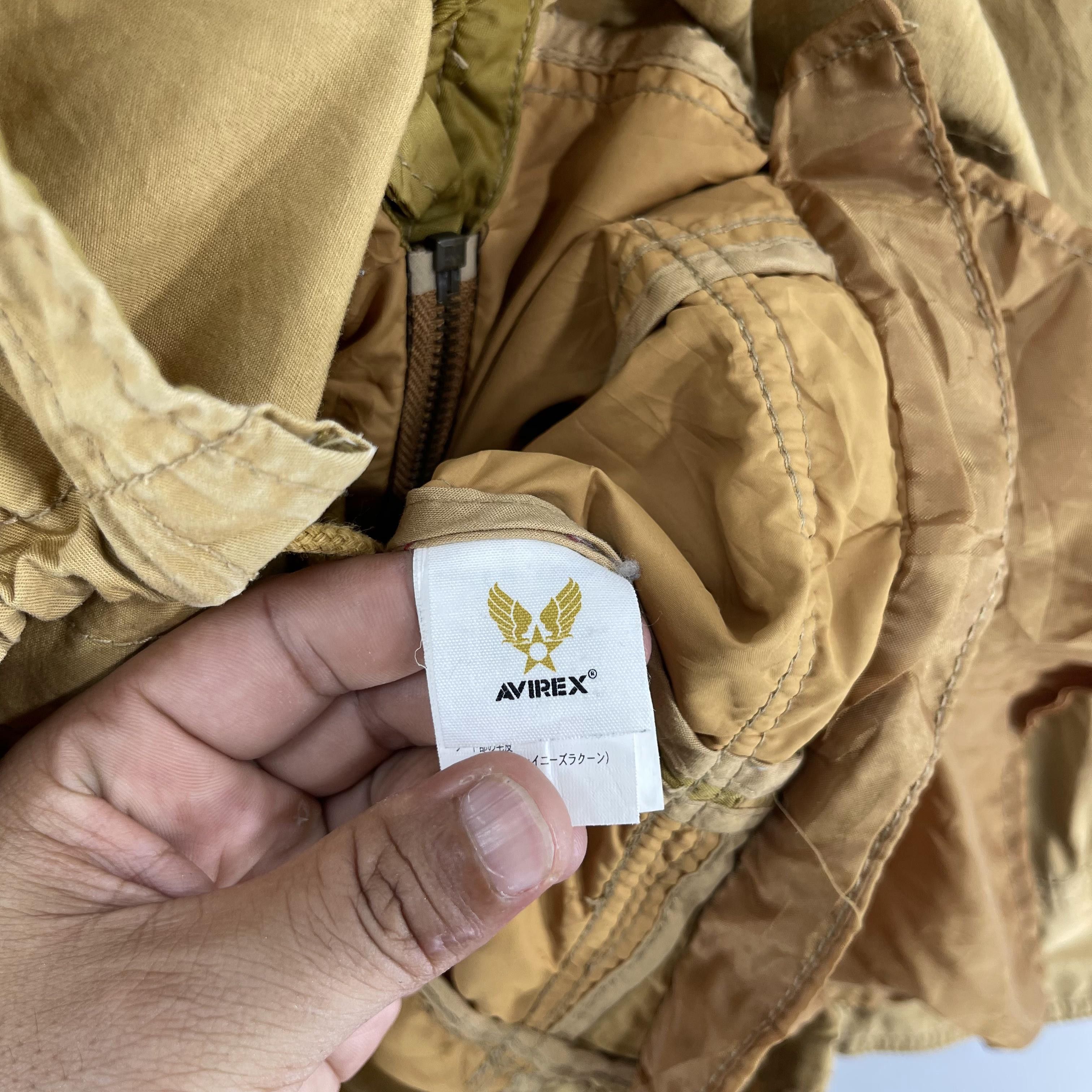Avirex Vintage AVIREX Army Reconstruct Faux Fur Parka Jacket Size US S / EU 44-46 / 1 - 6 Thumbnail