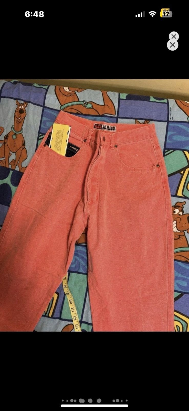 ***FINAL DROP***RARE BNWT 1991 RED ERASER PIGMENT DENIM 30