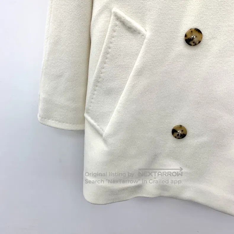 Other Max Mara Beige Wool Reversible Double Breasted Long-Sleeve Size S / US 4 / IT 40 - 4 Thumbnail